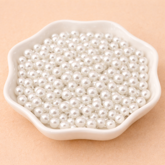 Perlice biserne bijele 6mm